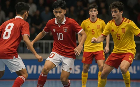 Live Malam Ini: Jadwal Siaran Langsung Timnas Futsal Indonesia U-17 vs Spanyol di MNCTV