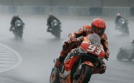 Hasil Sprint Race MotoGP Spanyol 2026: Marc Marquez Menang Dramatis di Kondisi Hujan