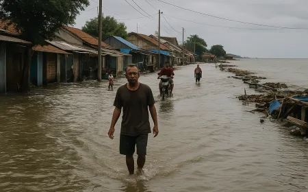 Peringatan Dini BMKG: Potensi Banjir Rob di Pesisir Indonesia 28 April-13 Mei 2026