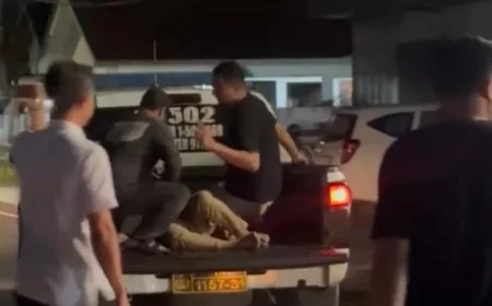 Kecelakaan Tragis di Gowa: Pemotor Kritis Tabrakan dengan Mobil Sigra Malam Ini
