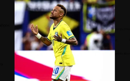 Neymar Menangis Saat Comeback Lawan Skotlandia Usai Absen 980 Hari di Timnas Brasil