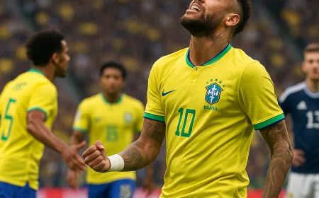 Brasil Menang 3-0 atas Skotlandia, Neymar Bangkit di Piala Dunia 2026