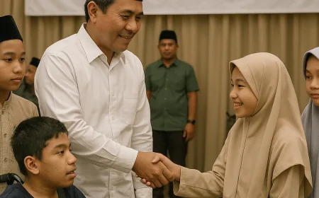 Kemenag Kepulauan Seribu Teguhkan Komitmen Sosial di Lebaran Yatim Nasional 2026
