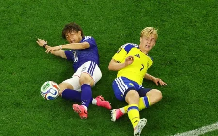 Jepang Tahan Swedia 1-1, Samurai Biru Lolos Grup F Dampingi Belanda
