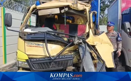 Kecelakaan Maut di Tol Cipularang Km 80, Penumpang Truk Tewas Diduga Dipicu Wing Box Pindah Lajur