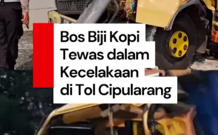 Video Kronologi Kecelakaan di Tol Cipularang yang Tewaskan Bos Biji Kopi