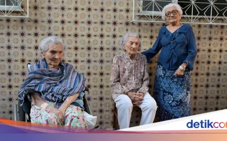 Rahasia Trio Saudari Kandung Bisa Hidup Sampai Seabad