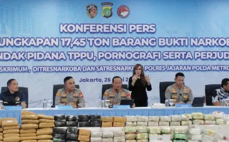 Polisi Bongkar Tiga Klaster Kejahatan Judi Online dan Narkoba Rp1 Triliun