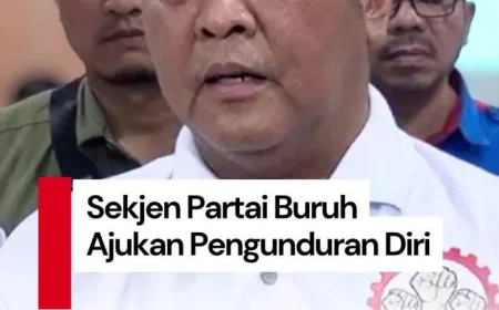 Sekjen Partai Buruh Ferri Nuzarli Resmi Mundur, Ini Alasan di Baliknya
