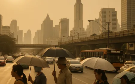 Bangkok Diprediksi Jadi Kota Terpanas ASEAN dengan Suhu 38°C pada 2050