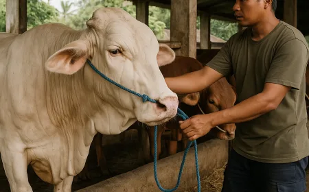 Peternak Sapi Bekasi Waspadai Penyakit BEF Jelang Iduladha 2026