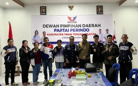 DPD Partai Perindo TTS Genjot Rekrutmen Kader hingga Akar Rumput Hadapi Pemilu 2029