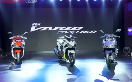 Perbedaan Fitur dan Bobot 3 Tipe Honda Vario Evo 160 yang Wajib Diketahui