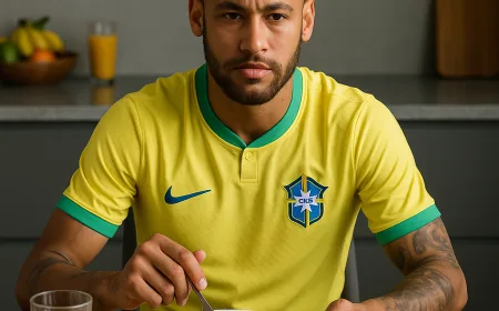 Menu Nutrisi Neymar yang Efektif Pulihkan Kebugaran Pasca Cedera