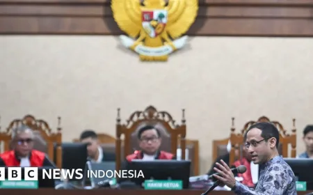 Nadiem Makarim Menanti Vonis Kasus Korupsi Chromebook di Pengadilan Tipikor
