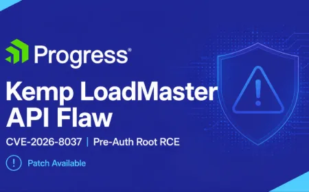 Kritikal! Kerentanan Progress Kemp LoadMaster Izinkan Eksekusi Perintah Root Tanpa Autentikasi