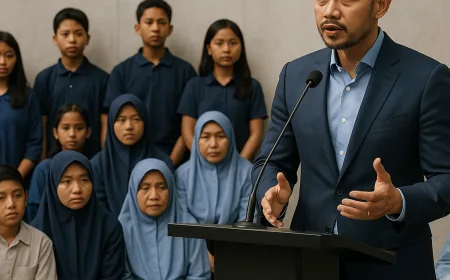 25 Tahun Partai Demokrat: AHY Tekankan Perhatian pada Anak Yatim dan Disabilitas