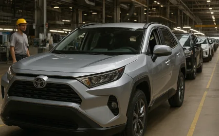 Toyota Pangkas Produksi RAV4, Inden SUV Andalan Makin Mengular