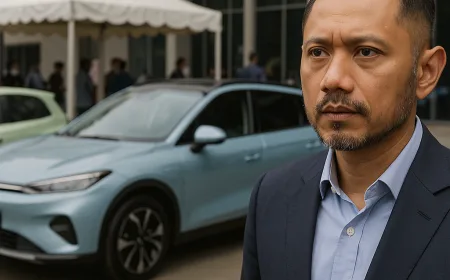 Mobil Listrik China Menjamur, AHY Dorong Pengembangan Mobil Listrik Nasional