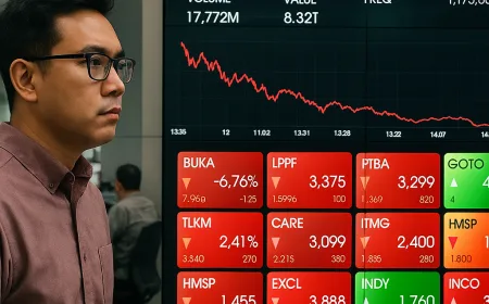 Asing Borong 10 Saham Strategis Saat IHSG Turun 1,28% di Awal Pekan
