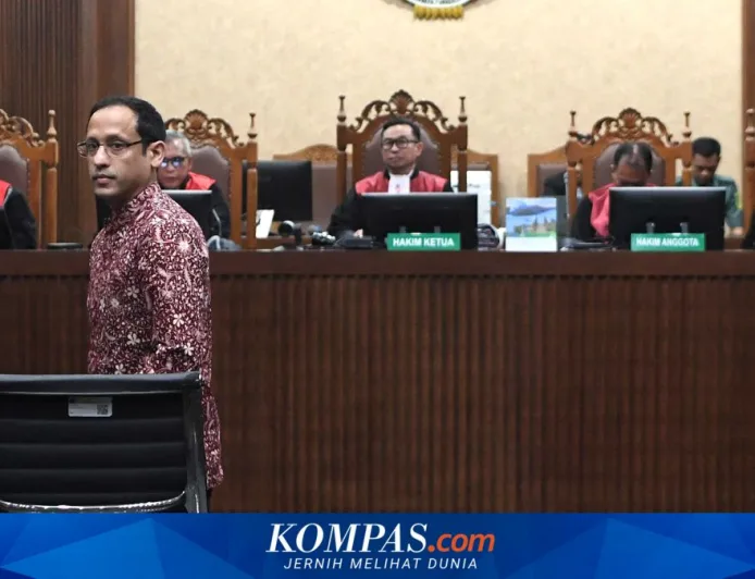 Nadiem Bacakan Pleidoi, Tim Kuasa Hukum Siapkan Pembelaan 1.400 Halaman
