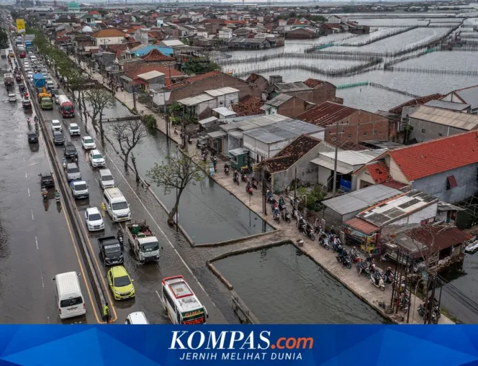 Pesisir Semarang dan Demak Siaga Banjir Rob Besok Siang, Ini Jalur Alternatif untuk Hindari Macet