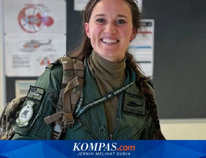 Satu-satunya Wanita Letnan AL Inggris Tewas Kecelakaan Helikopter