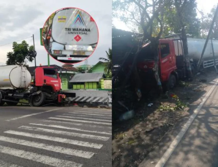 2 Kali Kecelakaan, Truk Tangki Pengangkut BBM dari Kilang Minyak Picu Kekhawatiran Warga Bojonegoro