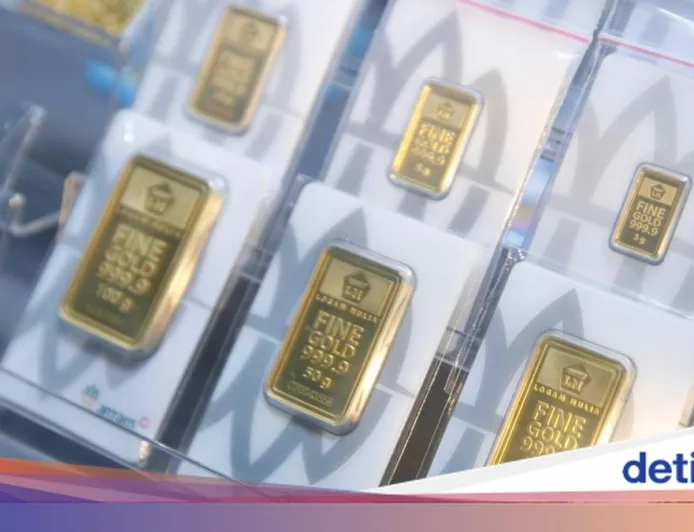 Harga Emas Anjlok, Turun Sedalam Ini dalam Sepekan