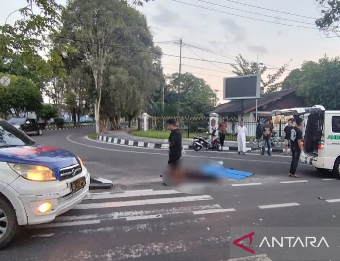 Seorang pengendara di Palangka Raya tewas usai kecelakaan dengan truk