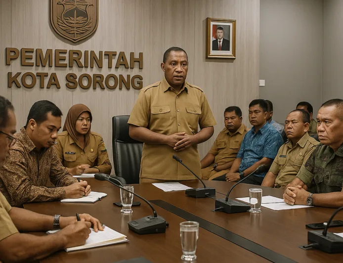 Pemerintah Kota Sorong Susun Rencana Kontingensi Mitigasi Konflik Sosial untuk Kesiapsiagaan Daerah