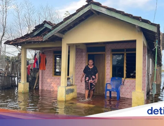 Banjir Rob Sebulan di Tunggulsari Pati Sebabkan Warga Gatal-gatal dan Susah Tidur