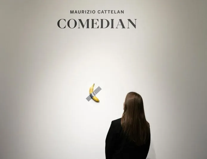 Museum di Prancis Kebingungan Usai Buah Pisang Karya Seni 'Comedian' Dicuri