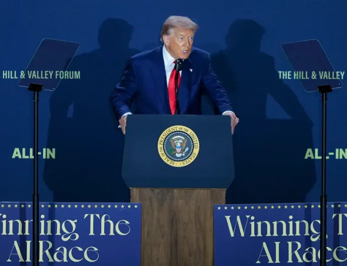 Donald Trump is dependent on AI for more than just memes