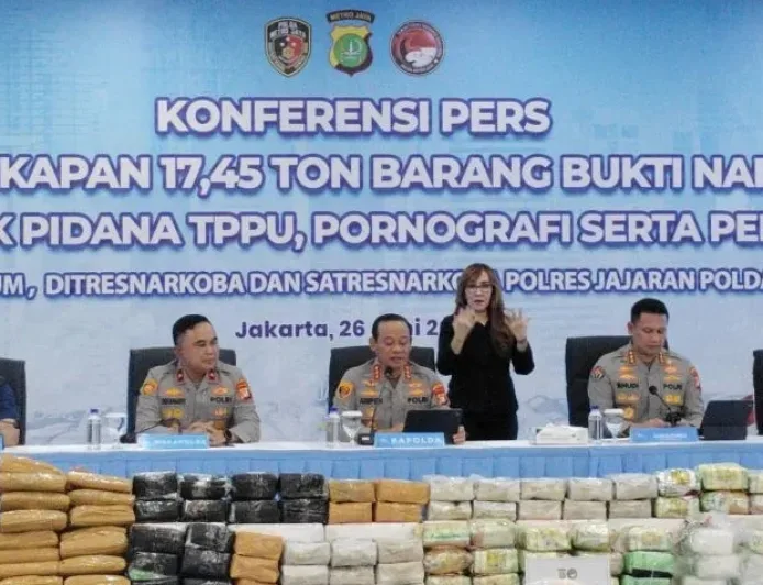 Polisi Bongkar Tiga Klaster Kejahatan Judi Online dan Narkoba Rp1 Triliun