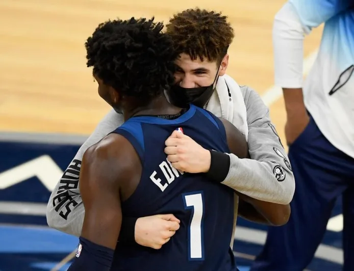 LaMelo Ball Gabung Minnesota Timberwolves, Anthony Edwards Sambut Antusias