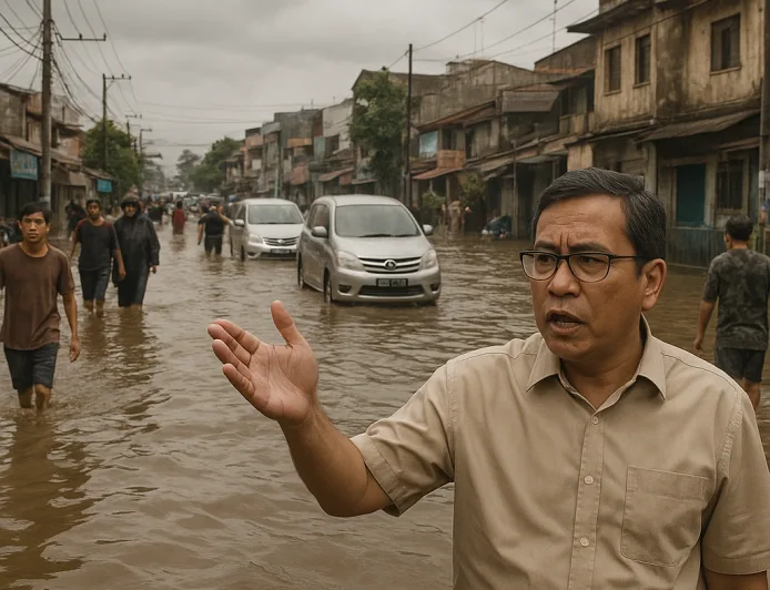 Banjir Jabotabek Belum Tertangani, Syaiful Huda Desak Perencanaan Terintegrasi Segera