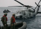 Helikopter Militer AS Kecelakaan di Laut Arab, Satu Awak Hilang Diperlukan Pencarian Intensif