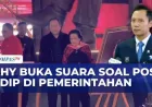 AHY Tegaskan Kepentingan Nasional di Atas Posisi Politik PDIP