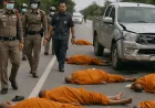 9 Biksu Buddha Tewas Ditabrak Pikap oleh Bocah 11 Tahun di Thailand