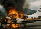 Pesawat AMA PK-RCY Dibakar KKB di Papua Usai 67 Tahun Layani Penerbangan