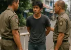 Satpol PP Tangkap Pemuda Minta Uang Bermodus Habis Bensin di Kelapa Gading