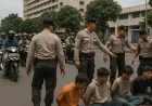 Kriminal Jakarta Minggu: Konvoi Sepeda Motor dan Tawuran Remaja Tertangkap Polisi