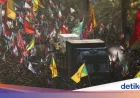 Jutaan Orang Berduka Ikuti Prosesi Pemakaman Ayatollah Khamenei di Najaf Irak