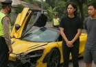 Polisi Segera Tes Urine YouTuber Andra ST & Robby Usai Kecelakaan McLaren