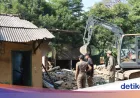 103 Bangunan Liar di Ciseeng Bogor Dibongkar Akibat Picu Banjir