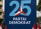 Logo HUT ke-25 Partai Demokrat