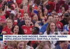 Pawai Viking Warnai Kepulangan Norwegia dari Piala Dunia 2026