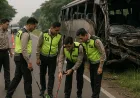 Polda Jabar Olah TKP Ilmiah Ungkap Penyebab Kecelakaan Maut Indramayu