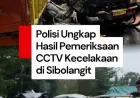 Video Hasil Pemeriksaan CCTV Terkait Kecelakaan Maut Sibolangit